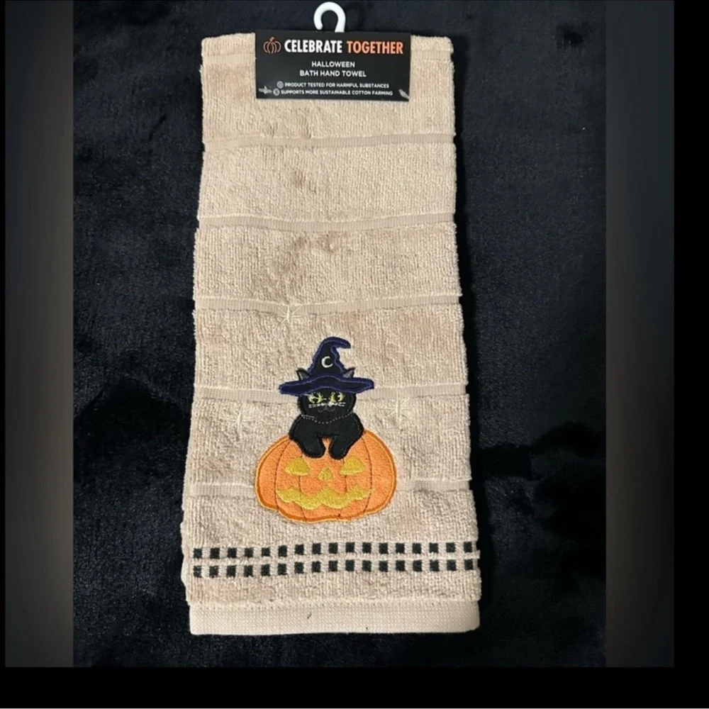 Witchy Cat Bath Hand Towel~NEW!
